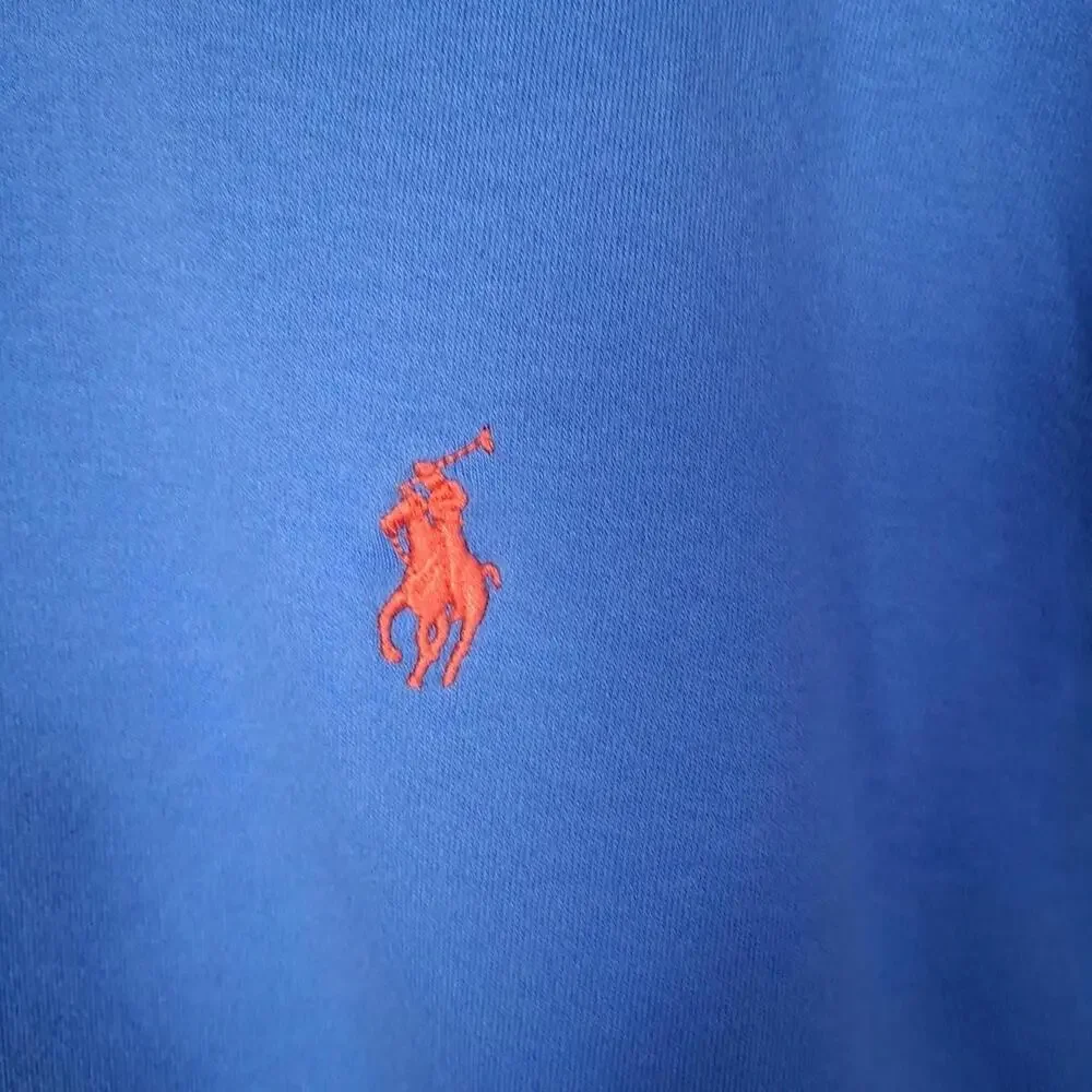 Polo ralph Lauren Polo Shirt‎ Men Size 4XB Blue Embroidered Pony Short Sleeve